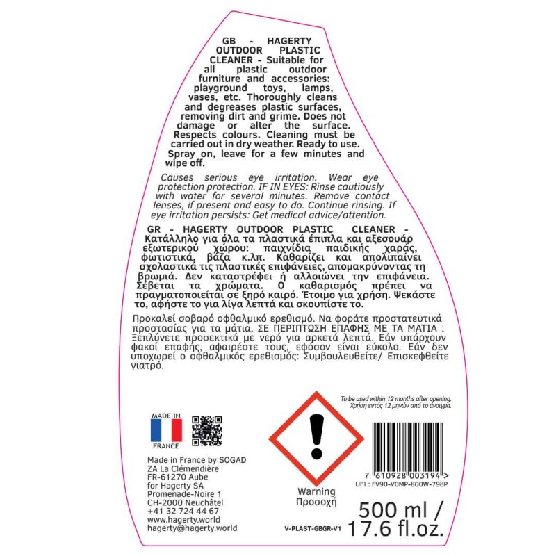 Outdoor Plastic Cleaner: Cleaner for outdoor plastic furniture Outdoor Plastic Cleaner: Cleaner for outdoor plastic furniture