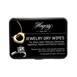 Jewelry Dry Wipes : Lingettes nettoyantes pour bijoux