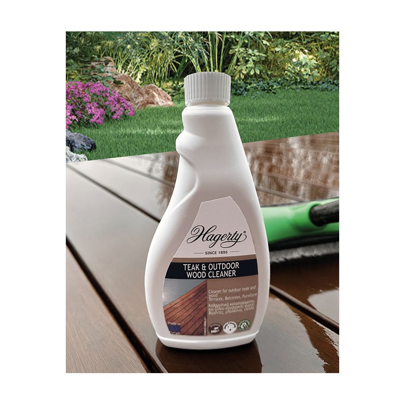 Outdoor Teak & Wood Cleaner: Prodotto per la pulizia del teak Outdoor Teak & Wood Cleaner: Prodotto per la pulizia del teak