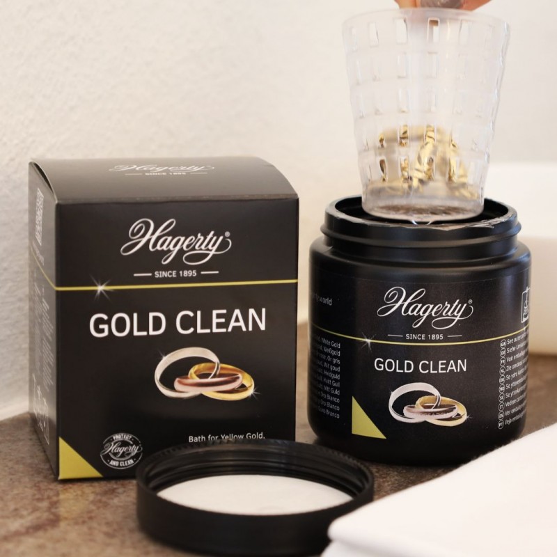 Gold Clean : Gold jewellery cleaner for rings, necklaces, bracelets or  earrings