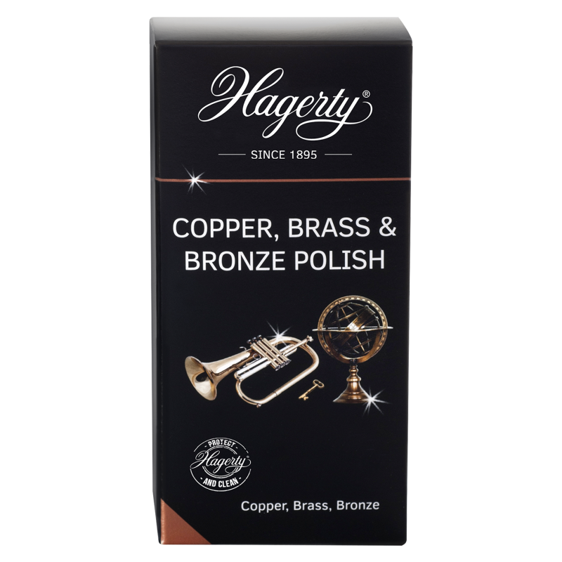 Hagerty Copper Bronze und Messing speziell imprägniertes Poliertuch aus 100% Baumwolle für Kupfer reinigt sanft und gibt Glanz zurück Brass & Bronze Duster 