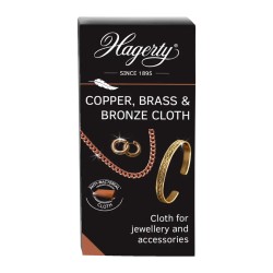 Copper, Brass & Bronze Cloth : Polishing cloth for copper, brass and bronze jewellery