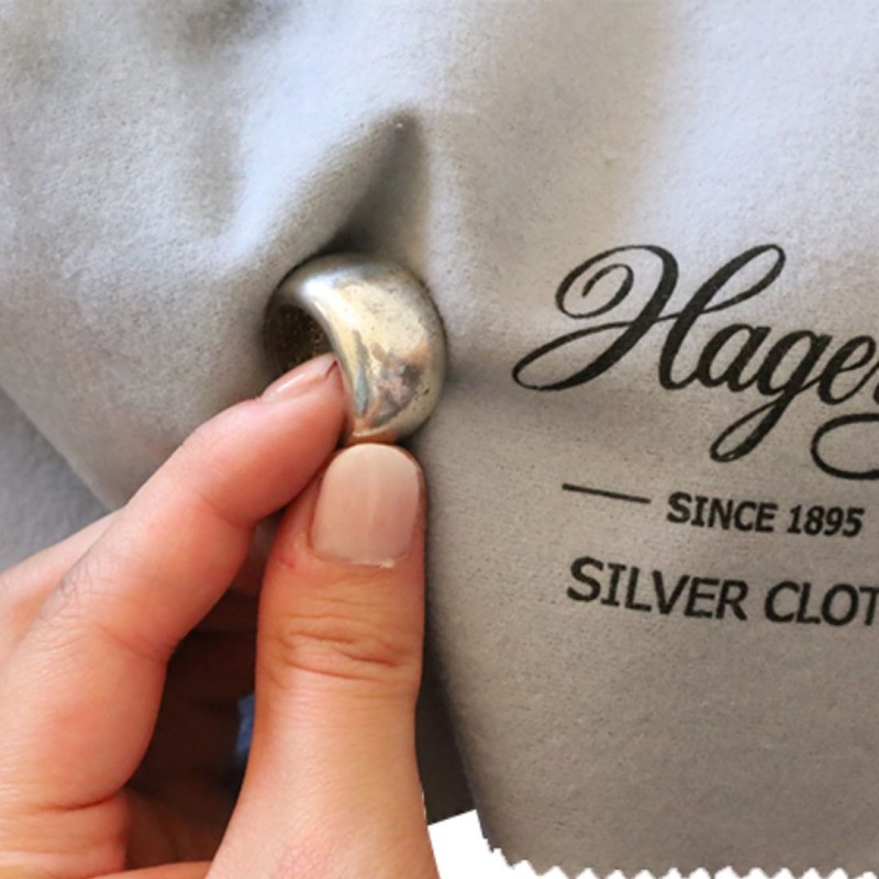 Gamuza de plata grande para limpiar y sacar brillas a tus piezas de plata y  baño de plata.