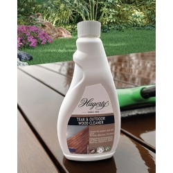 Outdoor Teak & Wood Cleaner: Teak cleaning product