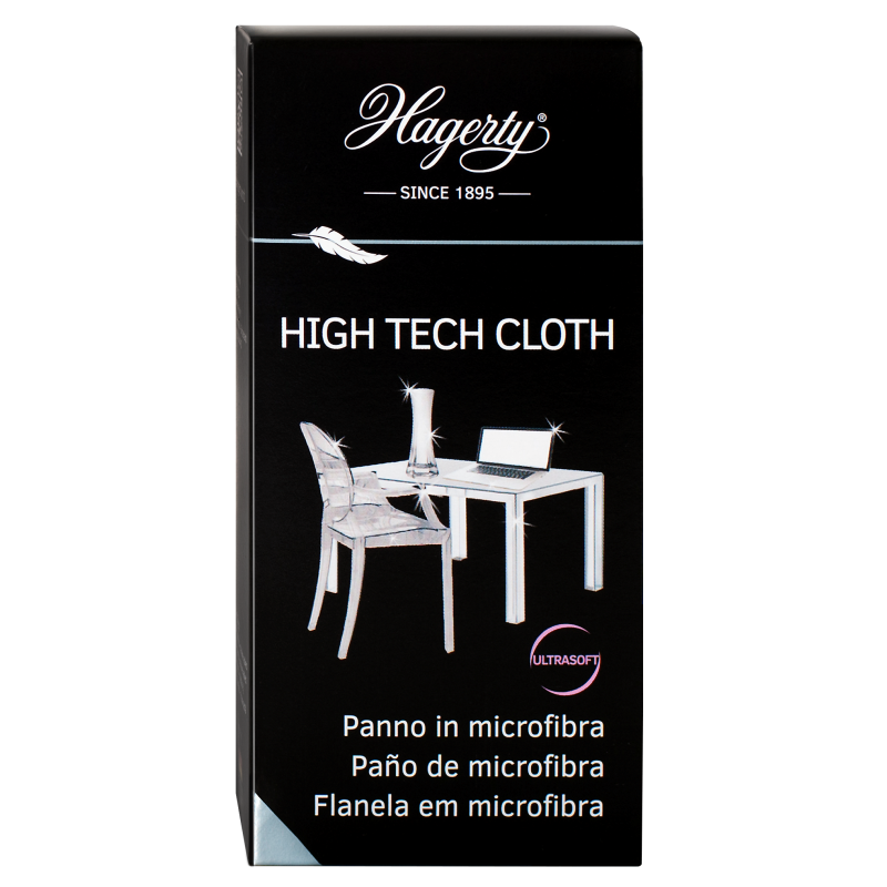 High Tech Cloth : Gamuza de microfibras limpia pantallas, cristal o policarbonato