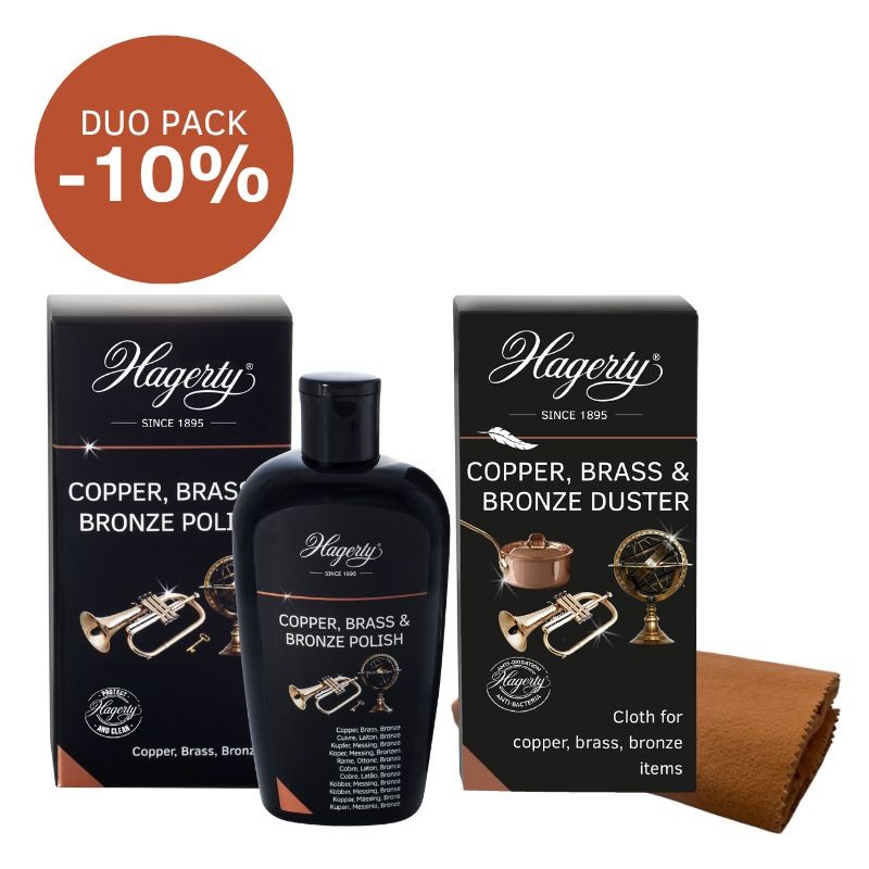 Copper, Brass & Bronze Polish & Duster Copper, Brass & Bronze Polish & Duster