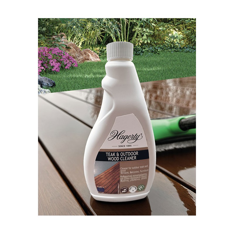 Outdoor Teak & Wood Cleaner: Teak cleaning product