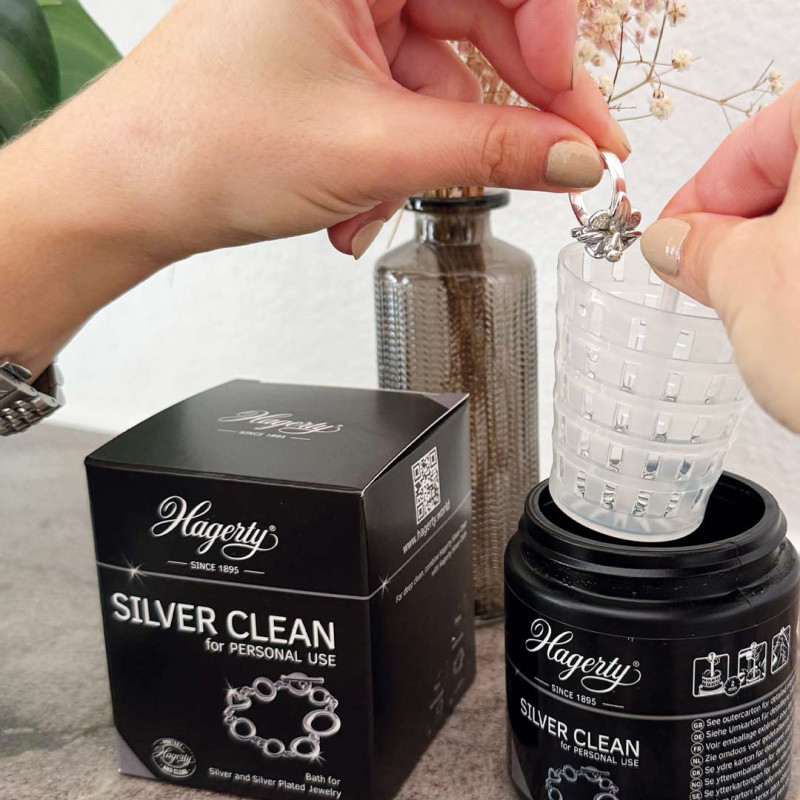 Silver Clean : pulitore per gioielli in argento come anelli, collane, braccialetti e orecchini