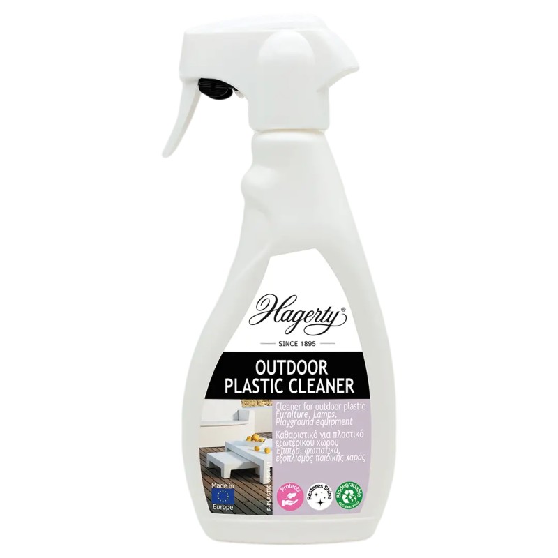 Outdoor Plastic Cleaner: Limpador para mobiliário de plástico exterior