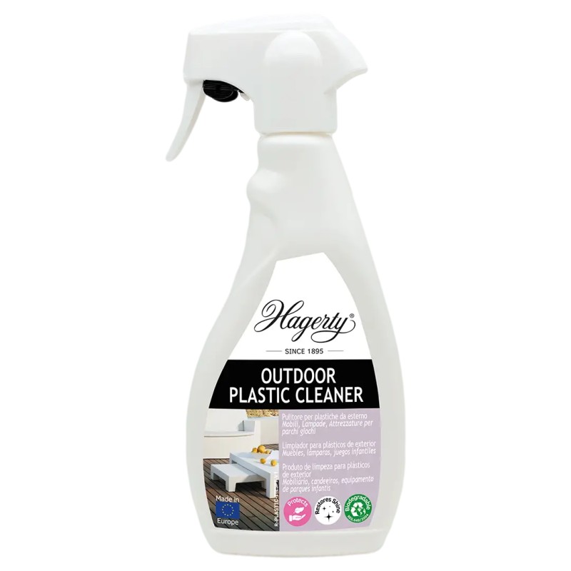 Outdoor Plastic Cleaner: Limpador para mobiliário de plástico exterior