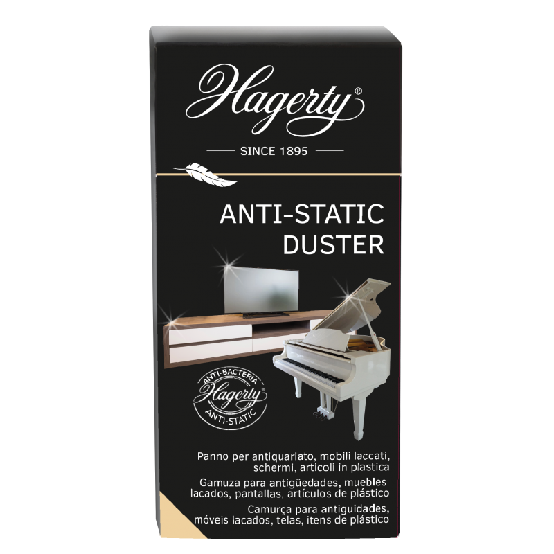 Anti-Static Duster - Cloth for antiques, lacquered furniture, TV and screens, plastic items