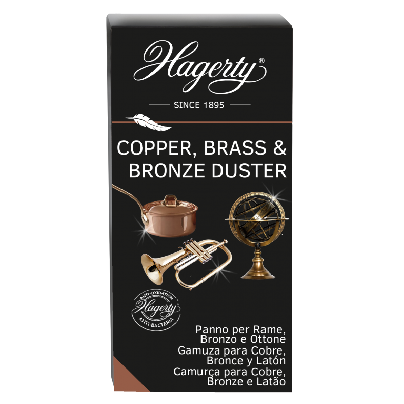 Copper, Brass & Bronze Duster : Pano de limpeza para artigos de